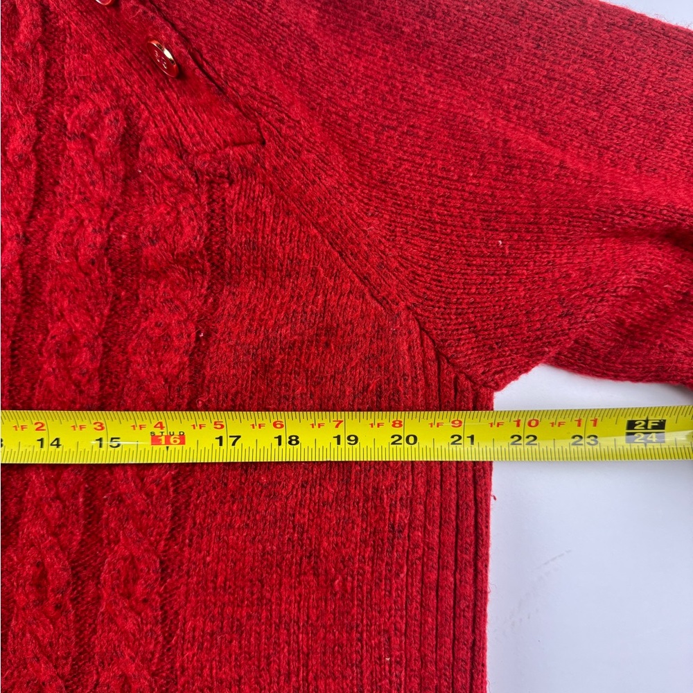 Croft & Barrow Rich Red Turtleneck Sweater - Picture 4 of 8